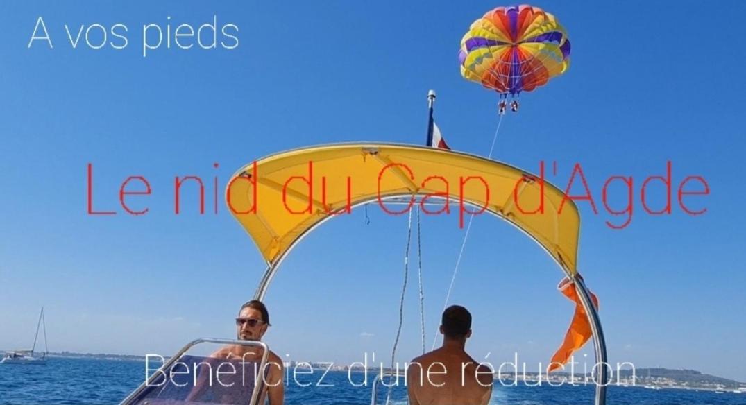 Residence De Standing La Pecherie Spacieux T3 Comme Un Cocon Familial Vue Mer Et Sur L'Avant Port Sur Le Bout Du Bout De Cap D'Agde Seule Cap En Occitanie Exteriér fotografie