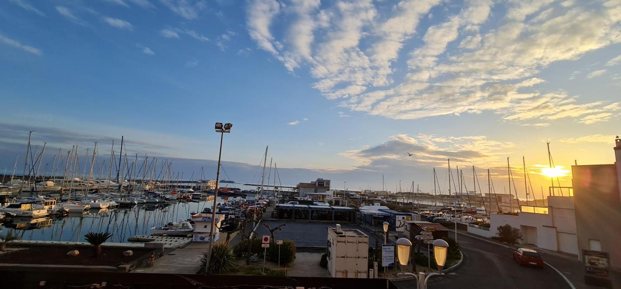 Residence De Standing La Pecherie Spacieux T3 Comme Un Cocon Familial Vue Mer Et Sur L'Avant Port Sur Le Bout Du Bout De Cap D'Agde Seule Cap En Occitanie Exteriér fotografie