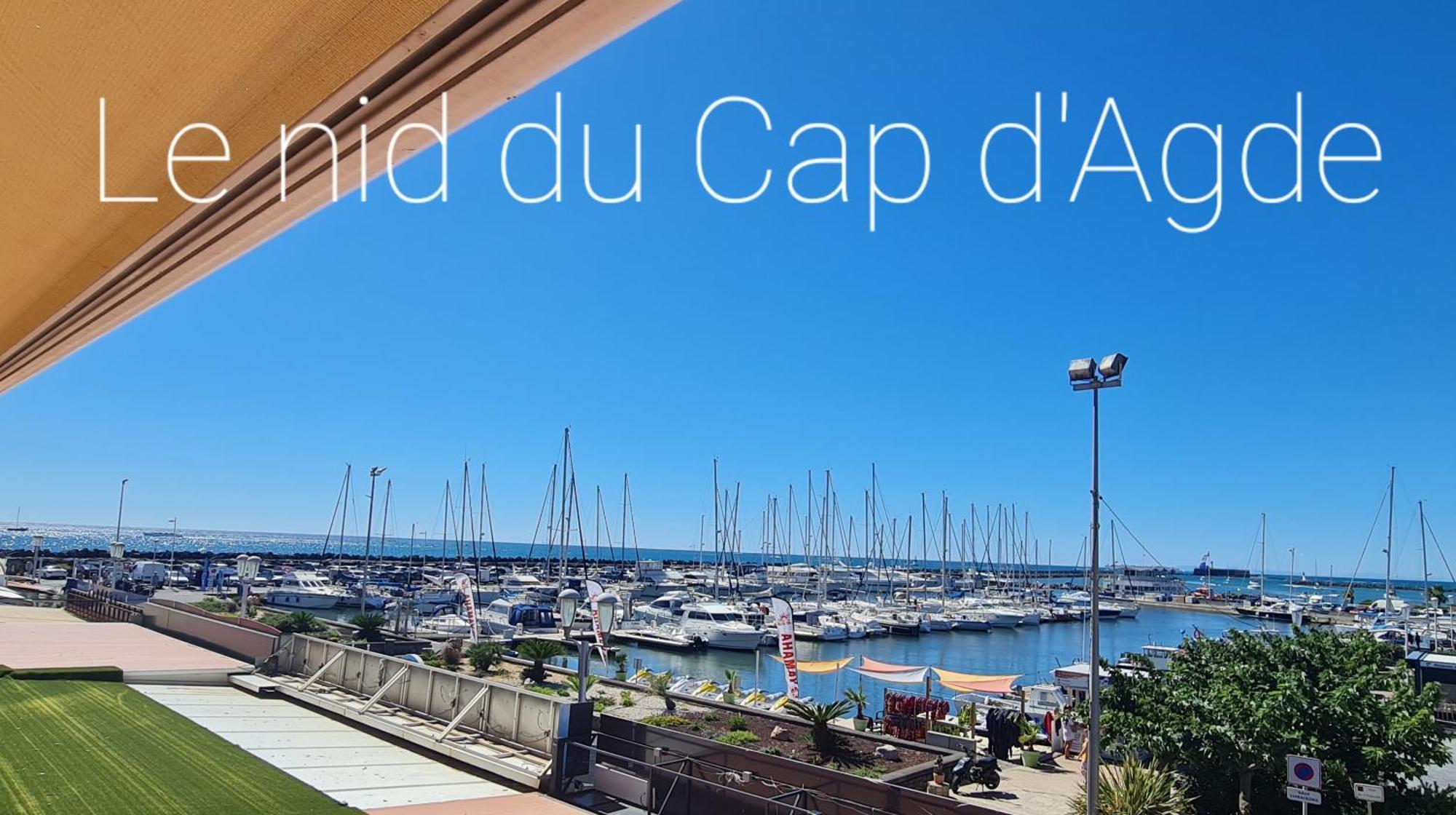 Residence De Standing La Pecherie Spacieux T3 Comme Un Cocon Familial Vue Mer Et Sur L'Avant Port Sur Le Bout Du Bout De Cap D'Agde Seule Cap En Occitanie Exteriér fotografie