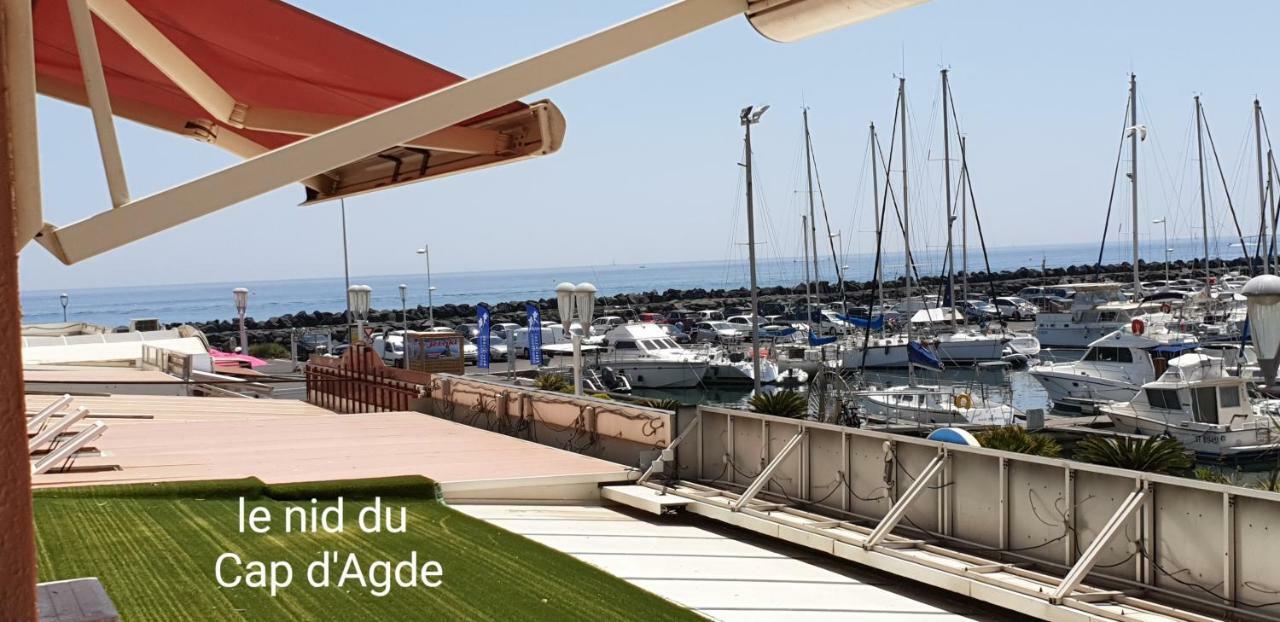 Residence De Standing La Pecherie Spacieux T3 Comme Un Cocon Familial Vue Mer Et Sur L'Avant Port Sur Le Bout Du Bout De Cap D'Agde Seule Cap En Occitanie Exteriér fotografie